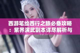 西游笔绘西行之旅必备攻略：紫界演武副本详尽解析与策略分享