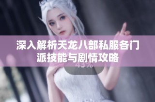 深入解析天龙八部私服各门派技能与剧情攻略