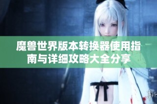 魔兽世界版本转换器使用指南与详细攻略大全分享