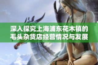 深入探究上海浦东花木镇的毛头杂货店经营情况与发展前景