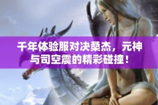 千年体验服对决桑杰，元神与司空震的精彩碰撞！