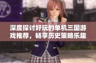 深度探讨好玩的单机三国游戏推荐，畅享历史策略乐趣