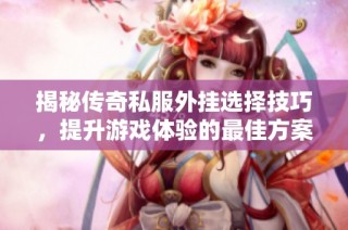 揭秘传奇私服外挂选择技巧，提升游戏体验的最佳方案