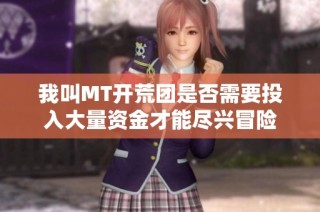 我叫MT开荒团是否需要投入大量资金才能尽兴冒险
