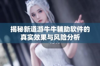 揭秘新道游牛牛辅助软件的真实效果与风险分析