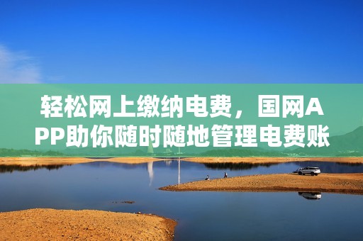 轻松网上缴纳电费，国网APP助你随时随地管理电费账单