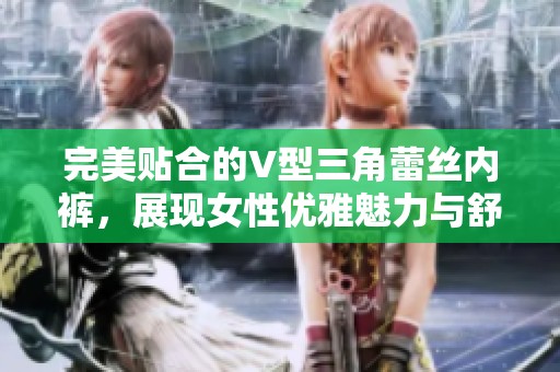完美贴合的V型三角蕾丝内裤，展现女性优雅魅力与舒适体验