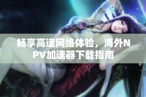 畅享高速网络体验，海外NPV加速器下载指南