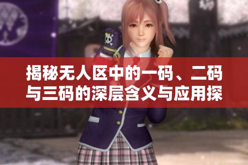 揭秘无人区中的一码、二码与三码的深层含义与应用探讨