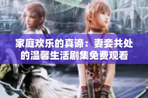 家庭欢乐的真谛：妻妾共处的温馨生活剧集免费观看