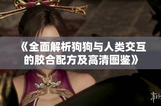 《全面解析狗狗与人类交互的胶合配方及高清图鉴》