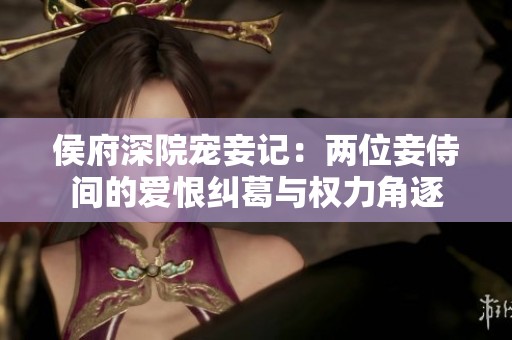 侯府深院宠妾记：两位妾侍间的爱恨纠葛与权力角逐