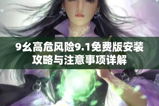 9幺高危风险9.1免费版安装攻略与注意事项详解