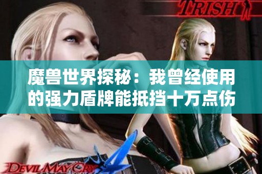 魔兽世界探秘：我曾经使用的强力盾牌能抵挡十万点伤害
