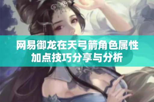 网易御龙在天弓箭角色属性加点技巧分享与分析