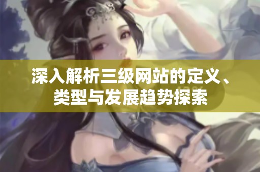 深入解析三级网站的定义、类型与发展趋势探索