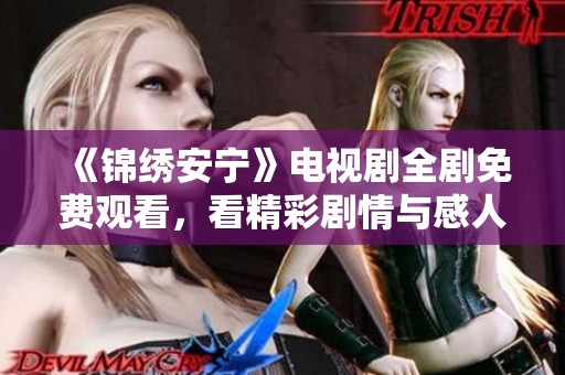 《锦绣安宁》电视剧全剧免费观看，看精彩剧情与感人故事尽在其中
