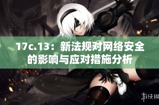 17c.13：新法规对网络安全的影响与应对措施分析