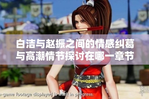 白洁与赵振之间的情感纠葛与高潮情节探讨在哪一章节中展现出色