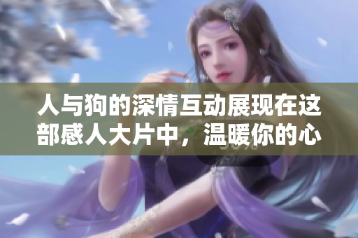 人与狗的深情互动展现在这部感人大片中，温暖你的心灵与生活