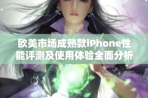欧美市场成熟款iPhone性能评测及使用体验全面分析