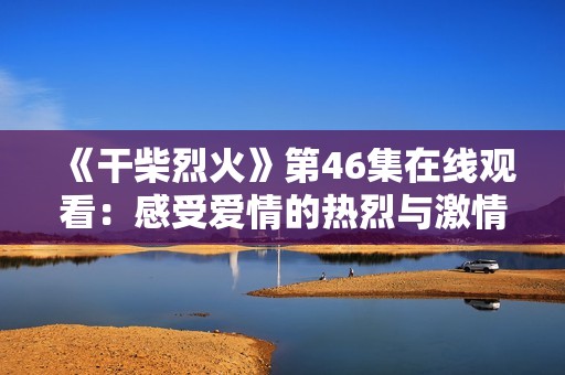 《干柴烈火》第46集在线观看：感受爱情的热烈与激情瞬间
