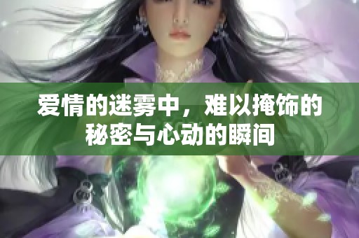 爱情的迷雾中，难以掩饰的秘密与心动的瞬间