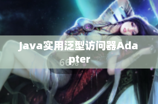 Java实用泛型访问器Adapter