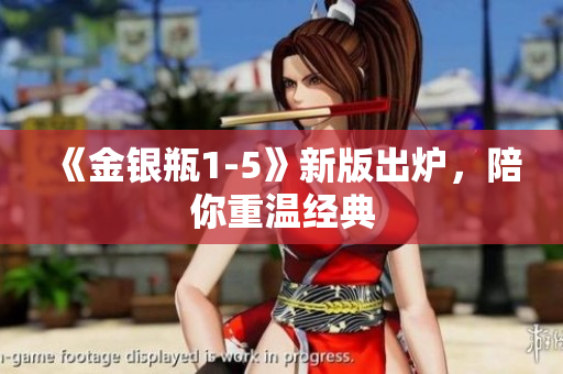 《金银瓶1-5》新版出炉，陪你重温经典