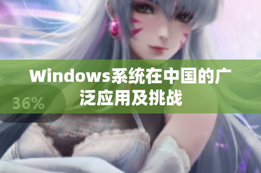 Windows系统在中国的广泛应用及挑战