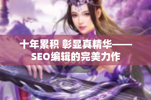 十年累积 彰显真精华——SEO编辑的完美力作