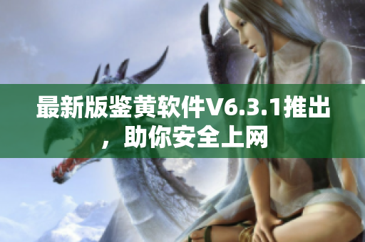 最新版鉴黄软件V6.3.1推出，助你安全上网