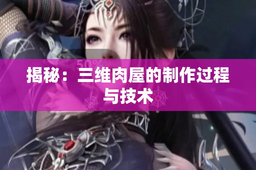 揭秘：三维肉屋的制作过程与技术