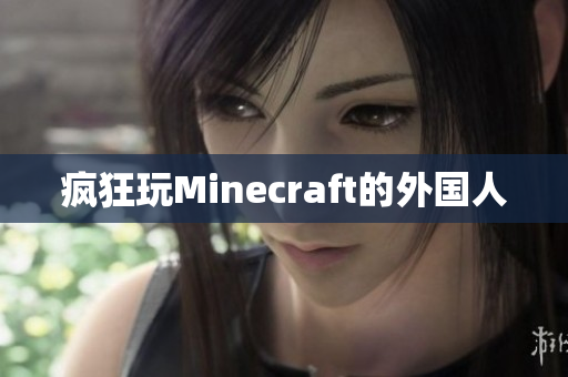 疯狂玩Minecraft的外国人