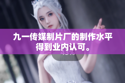 九一传媒制片厂的制作水平得到业内认可。