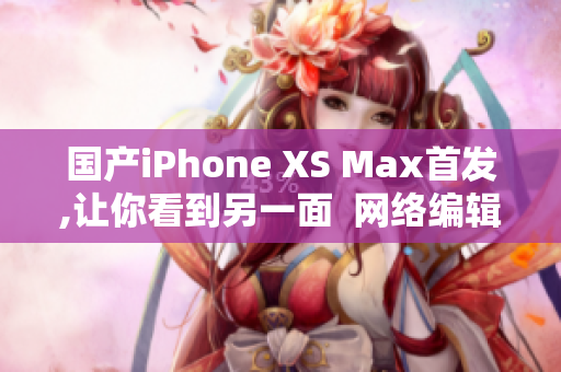 国产iPhone XS Max首发,让你看到另一面  网络编辑
