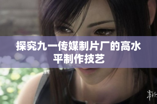 探究九一传媒制片厂的高水平制作技艺