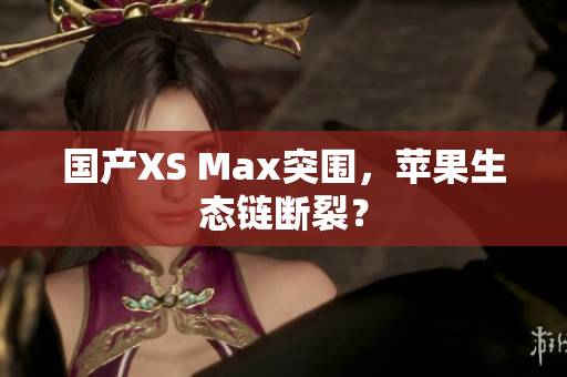 国产XS Max突围，苹果生态链断裂？