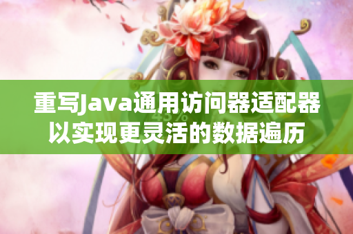 重写Java通用访问器适配器以实现更灵活的数据遍历