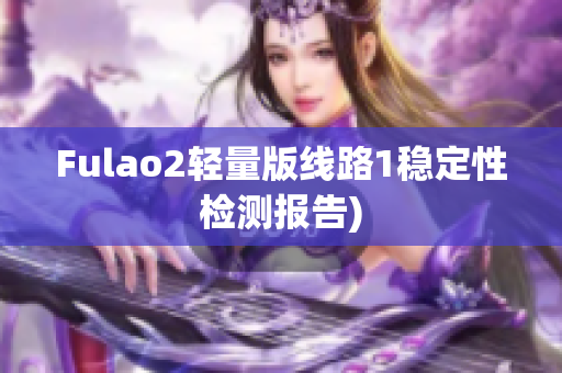 Fulao2轻量版线路1稳定性检测报告)