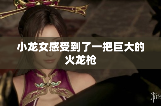 小龙女感受到了一把巨大的火龙枪