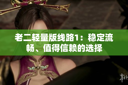 老二轻量版线路1：稳定流畅、值得信赖的选择