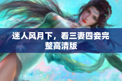 迷人风月下，看三妻四妾完整高清版