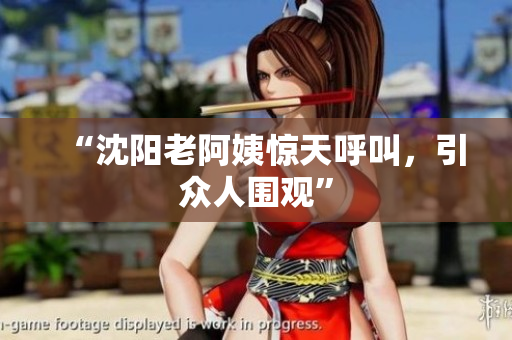 “沈阳老阿姨惊天呼叫，引众人围观”