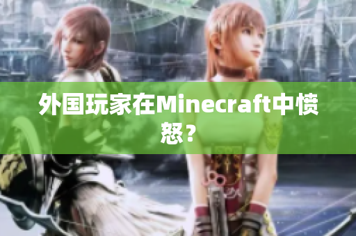 外国玩家在Minecraft中愤怒？