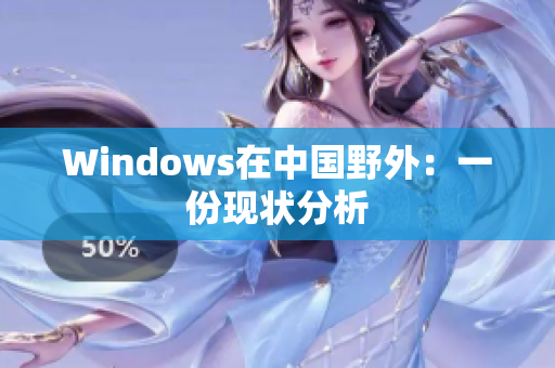 Windows在中国野外：一份现状分析