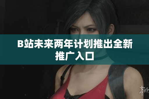B站未来两年计划推出全新推广入口