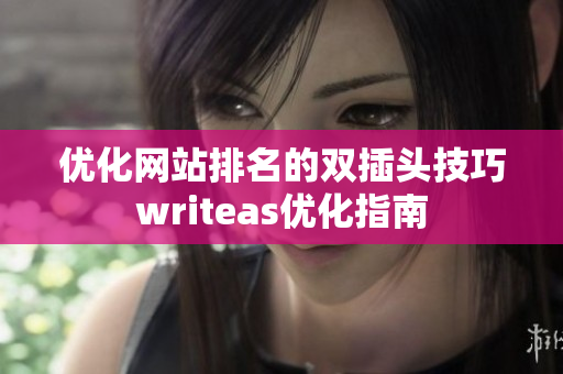 优化网站排名的双插头技巧writeas优化指南