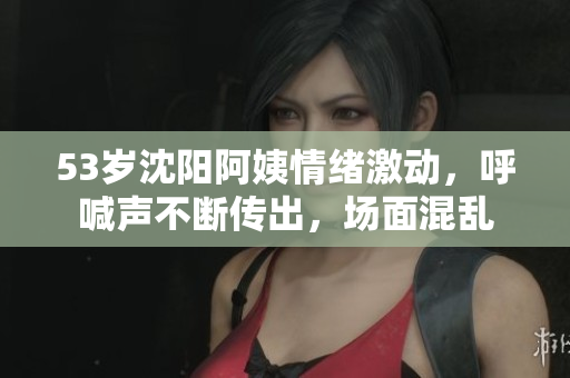 53岁沈阳阿姨情绪激动，呼喊声不断传出，场面混乱