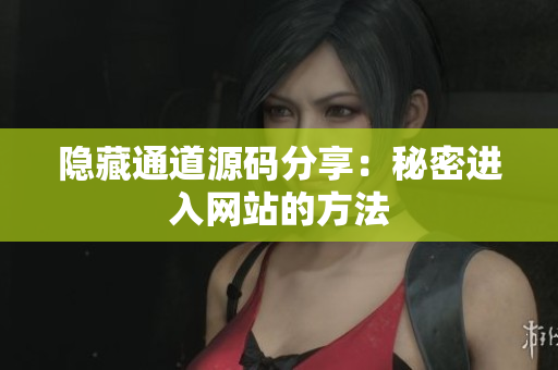 隐藏通道源码分享：秘密进入网站的方法